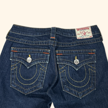 Lade das Bild in den Galerie-Viewer, True Relegion Low Waist Ladies Jeans (S)