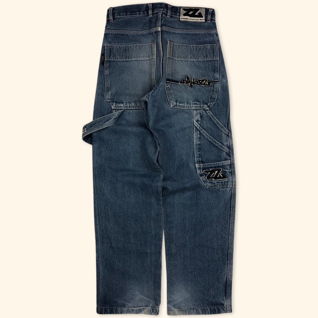Sancezz 2000s Vintage Hip Hop Baggy Jeans (S) – haendmedown