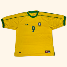 Lade das Bild in den Galerie-Viewer, Nike Vintage R9 Brazil Ronaldo 1998/00 Jersey (L)