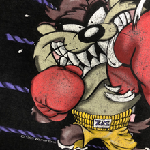 Lade das Bild in den Galerie-Viewer, Warner Bros 1995 Distressed Tazz Boxing T-Shirt (XL)