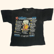 Lade das Bild in den Galerie-Viewer, 10 Gründe Warum Bier Besser ist Single Stitch 1990s Faded T-Shirt (XL)
