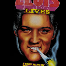 Lade das Bild in den Galerie-Viewer, Elvis Lives 90s Single Stitch Fox Tees T-Shirt (L)