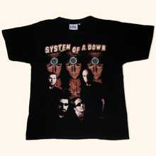 Lade das Bild in den Galerie-Viewer, System of a Down Toxic Twins 2000s Vintage T-Shirt (S)