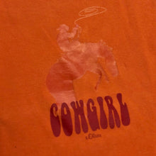 Load image into Gallery viewer, S.Oliver Croped Y2k Cowgirl Print Sleeve (S)
