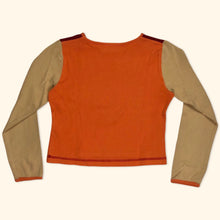 Load image into Gallery viewer, S.Oliver Croped Y2k Cowgirl Print Sleeve (S)