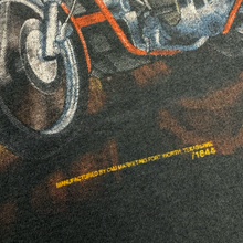 Load image into Gallery viewer, Harley Davidson 3D Emblem Sun Faded Vintage 90s T-Shirt (XL)