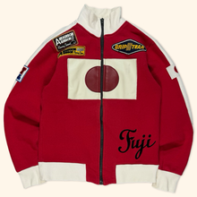 Load image into Gallery viewer, Vintage King Of Sport Mount Fuji Gibson Japanese Racing Zipper (S)