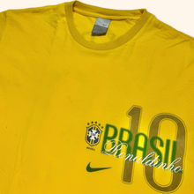 Load image into Gallery viewer, Nike 2000s Brasil Ronaldinho T-Shirt (XXL)