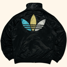 Lade das Bild in den Galerie-Viewer, Adidas 2010 Chile 62 Trefoil Wet Look Track Jacket (XL)