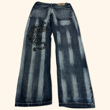 Load image into Gallery viewer, No Sadno 2000s Baggy Jeans (M/L)