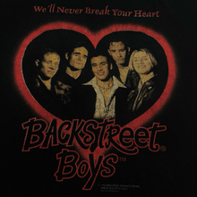 Load image into Gallery viewer, Back Street Boys We`ll Never Breack Your Heart Vintage 1996 T-Shirt (M/L)