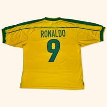 Lade das Bild in den Galerie-Viewer, Nike Vintage R9 Brazil Ronaldo 1998/00 Jersey (L)
