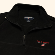 Load image into Gallery viewer, Polo Sport Ralph Lauren Polartec Vintage Fleece Zip Sweater (L)