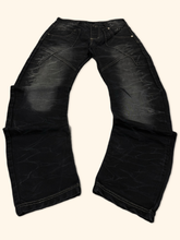 Load image into Gallery viewer, Kosmo Lupo Spell Out Straight Leg Jeans (L/XL)