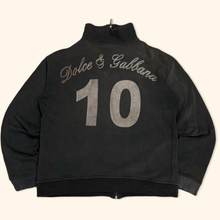 Lade das Bild in den Galerie-Viewer, Dolce & Gabbana Vintage 2000s Italia Faded Zipper (M)