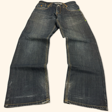 Load image into Gallery viewer, Rocawear Jay-Z Embroidered Hip Hip Baggy Jeans (S/M)