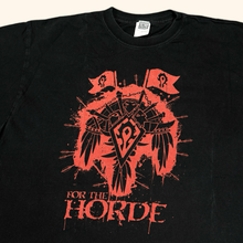 Lade das Bild in den Galerie-Viewer, World Of Warcraft Blizzard "For The Horde" T-Shirt (XL)