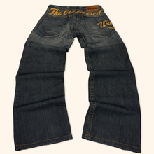 Load image into Gallery viewer, Replay 2000s Spell Out Straight Leg Jeans (M)