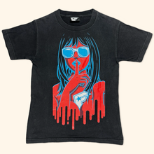 Lade das Bild in den Galerie-Viewer, Famous Star & Stripes Faded Heavy Cotton 2000s T-Shirt (S)