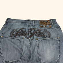 Load image into Gallery viewer, 2000s Spell Out Baggy Jeans (XL)