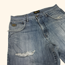 Load image into Gallery viewer, 2000s Spell Out Baggy Jeans (XL)
