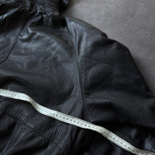 Load image into Gallery viewer, Vintage 80s Hooded Leather Jacket (L/XL)