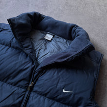 Load image into Gallery viewer, Nike 2000s Vintage Hooded Puffer Down Vest (L/XL)