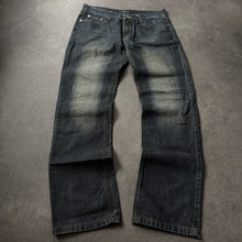 Load image into Gallery viewer, Armani Big Logo 2000s Straight Leg Jeans (M)