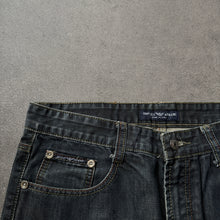 Load image into Gallery viewer, Armani Big Logo 2000s Straight Leg Jeans (M)