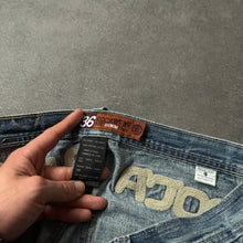 Lade das Bild in den Galerie-Viewer, Rocawear 2000s Spell Out Baggy Leg Jeans (XL)