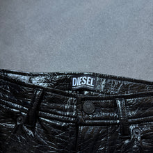 Load image into Gallery viewer, Diesel Industry Leatherette Elefant Skin Pants (M)