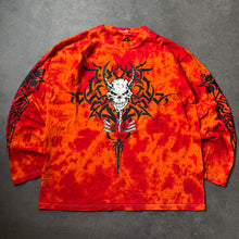 Load image into Gallery viewer, Vintage 1990s Tribal Biker Long Sleeve (L)