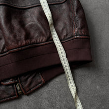 Load image into Gallery viewer, Military Pilot Style Deadstock Leather Jacket (M)