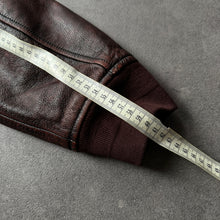Load image into Gallery viewer, Military Pilot Style Deadstock Leather Jacket (M)