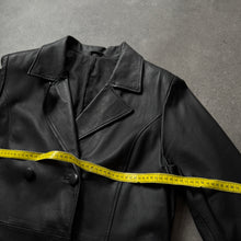 Load image into Gallery viewer, Vintage 90s Leather Coat (M)