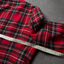 Load image into Gallery viewer, British Vintage 80s Tartan 100% Wool Plaid Ladies Blazer Jacket (S/M)