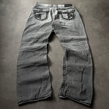 Load image into Gallery viewer, Afflicition Black Label Double Layer Jeans (M/L)