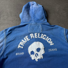 Lade das Bild in den Galerie-Viewer, True Religion 2000s Faded Skull Zipper (L)