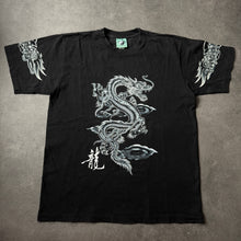 Lade das Bild in den Galerie-Viewer, Vintage 2000s Thai Tribal Ying & Yang Dragon T-Shirt (L)