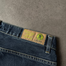 Lade das Bild in den Galerie-Viewer, Sancezz Vintage 2000s Printed Graffiti Baggy Jeans (XXL)