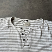 Load image into Gallery viewer, Basic Striped Button Long Sleeve (XL/XXL)