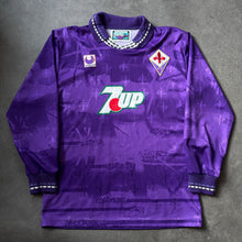 Lade das Bild in den Galerie-Viewer, AC Florenz Fiorentina Uhlsport 7Up Vintage 1993 Jersey (L)