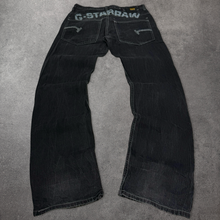 Load image into Gallery viewer, G-Star 2000s Spell Out Straight Leg Jeans (M)