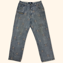 Load image into Gallery viewer, Karl Kani 2000s Embroidered Baggy Jeans (XL)
