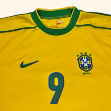 Lade das Bild in den Galerie-Viewer, Nike Vintage R9 Brazil Ronaldo 1998/00 Jersey (L)