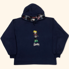 Load image into Gallery viewer, Gobo Boy Vintage Embroidered Hip Hop Hoodie (M)