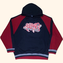 Load image into Gallery viewer, Fishbone Embroidered Graffiti Oversized Hoodie (M/L)