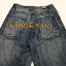 Load image into Gallery viewer, Karl Kani 2000s Spell Out Baggy Jeans (M)