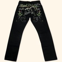 Load image into Gallery viewer, Red Bridge 2000s Embroidered Straight Leg Jeans (L)