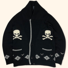 Lade das Bild in den Galerie-Viewer, Laneus Heavy Cashmere Merino & Angora Knit Cardigan (M)